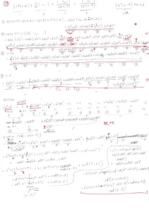 計算過程の手書きの図（一部）。
